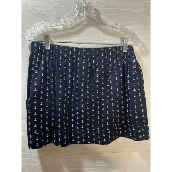 J.Crew Anchor Navy‎ Blue & White Summer Skirt Small - Picture 6 of 6